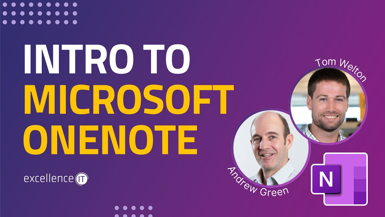 Intro to Microsoft OneNote | Get More From Microsoft 365 | Live Webinar ...