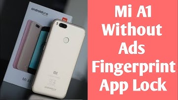 Mi A1 fingerprint app lock without ads 2019 | app lock fingerprint without ad | app lock phone | DG