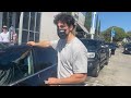 Noah Beck Gets Locked Out Of Car & Gets Saved By Paparazzis To Go See Dixie D’Amelio