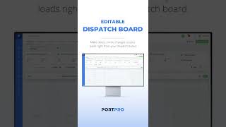 Check out the now editable dispatch board!