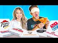 Guessing PIZZAS with my GIRLFRIEND!