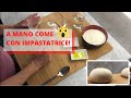 Impasto PIZZA A MANO - LISCIO OMOGENEO come in impastatrice! LIEVITAZIONE 24 ore - Tutorial COMPLETO