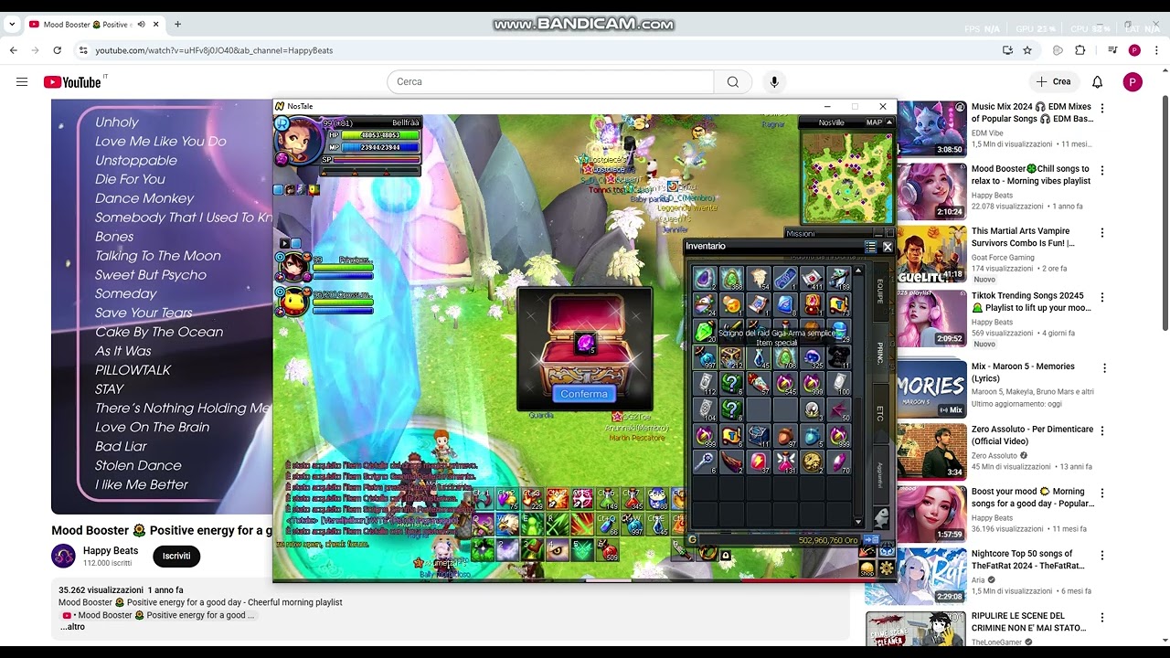 NOSTALE 900KK ++ OPEN 300 GIGA-ARMA CHESTS ?!"?!?!? 1000 ZENAS PART 2