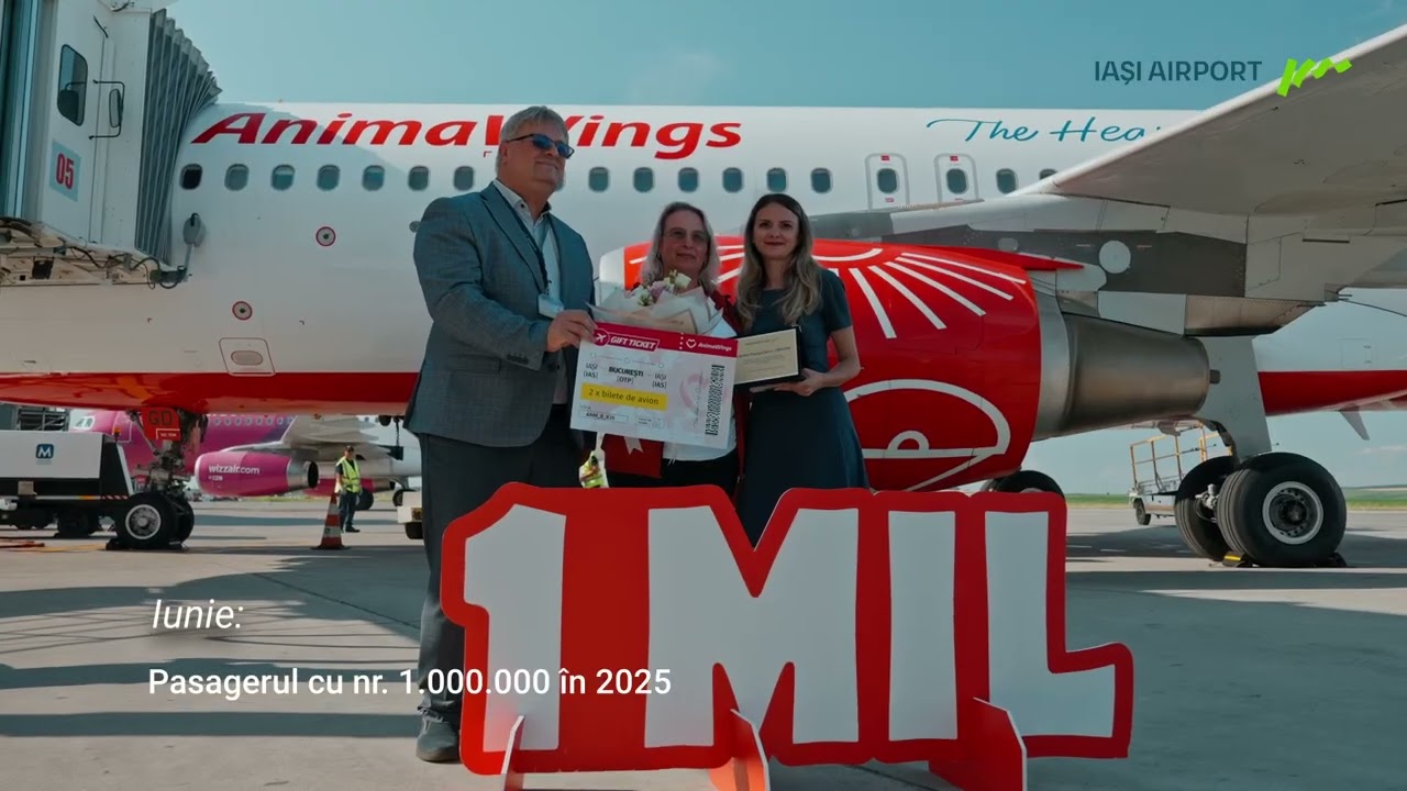 2025 a fost un an plin de momente memorabile la Aeroportul Iași!