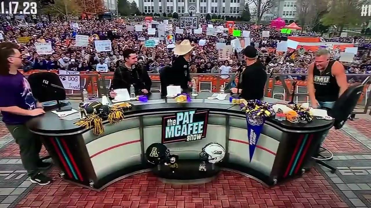 Pat Mcafee Show AJ Hawk Hits $5,000 Live Basketball Shot 