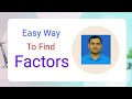 How to Find Factors | Factor |  Polynomial | 10th class | Zeros