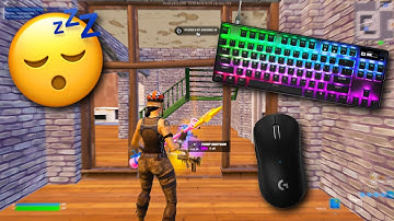 SteelSeries Apex Pro TKL ASMR 😴 Tilted Zone Wars Gameplay 🏆 Satisfying Keyboard Fortnite 240 FPS 4K