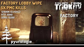 I Killed Every PMC In This Raid  // 5x PMC Kills, Lobby Wipe, AK-104 | PYUR EFT Raids Part 5