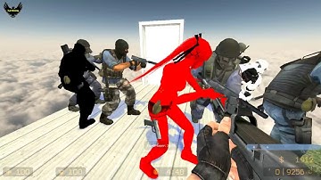 GREAT, SUCCESSFUL ZOMBIE ESCAPE ROUND, COUNTER-STRIKE: SOURCE, MAP: ZE_surf_vortex, CSS