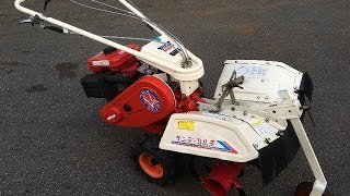 マメトラ 5馬力 リターンカルチ MRV2D　始動方法と説明