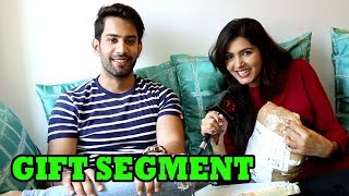 Sangeita Chauhan & Saahil Uppal Receive Gifts From Fans | Gift Segment | Telly Reporter Exclusive