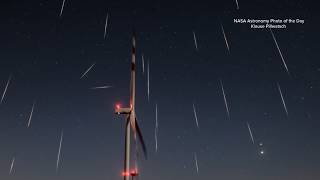 Perseid meteor shower brightens the night sky ahead of its peak