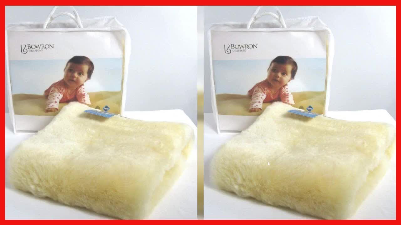 Luxuriously Soft Lambskin Baby Rug Bowron Babycare Shorn YouTube
