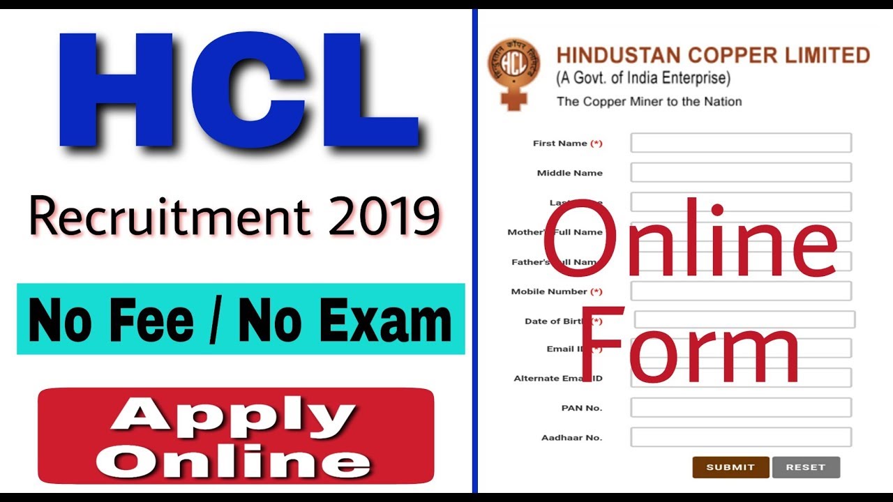 HCL Recruitment 2019 II Apprenticeship Post II All India Candidate II Apply Online