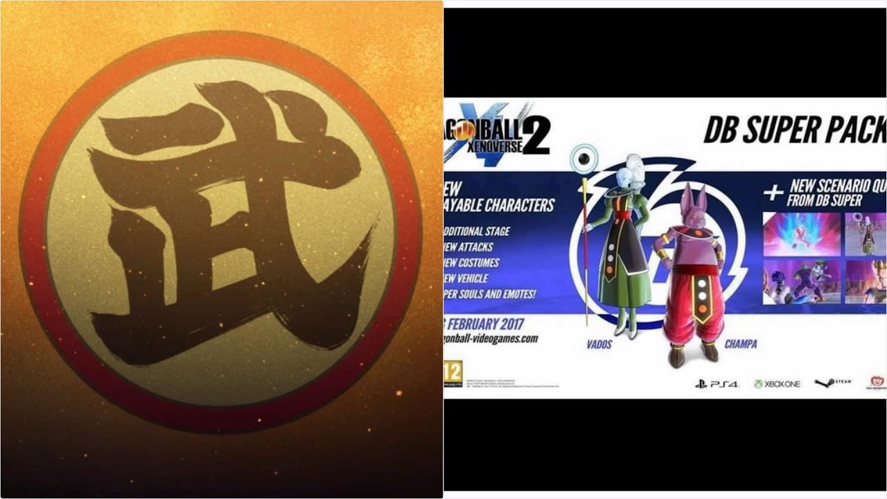 Xenoverse 2. News  Maj / Dlc 2 : Level 90, Tournoi + GAMEPLAY Champa / Vados - YouTube