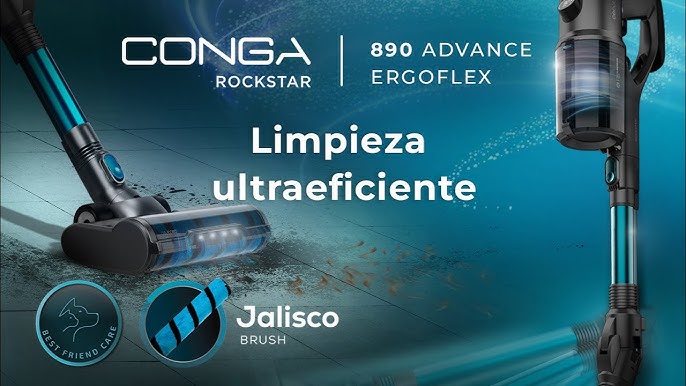 Aspirador Escoba - Cecotec Rockstar 880 Ultimate ErgoFlex