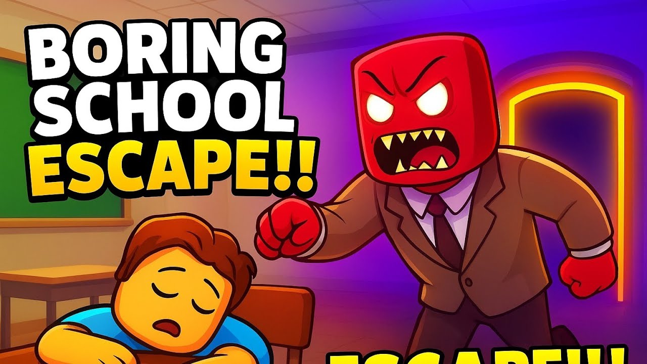 TEACHER CAUGHT ME Escaping The BORING SCHOOL