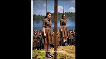 The ßrutal Execution of Female Guards at Stutthof Camp #history #legacyofalexander #facts