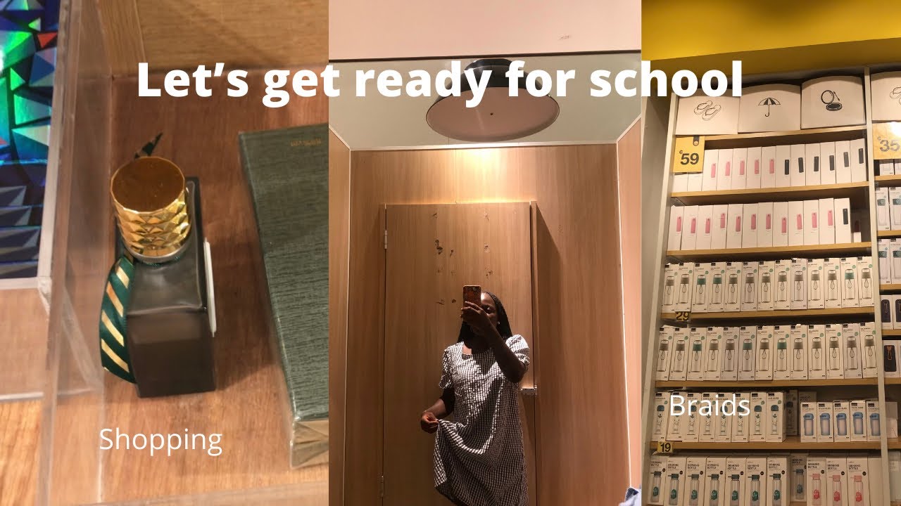 Pack with me for school , shopping +getting my hair done vlog || Jusy Ana