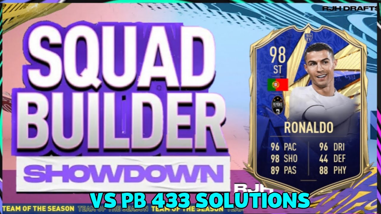 *INSANE* SQUAD BUILDER SHOWDOWN VS PB 433 SOLUTIONS || MadFut 21