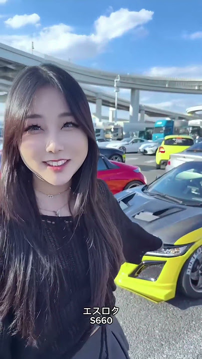 cewek dengan suara mobil jdm part2