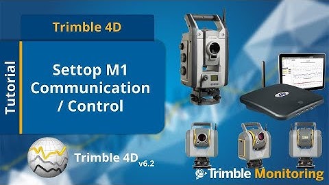 Settop M1 Total Station Communication/Control
