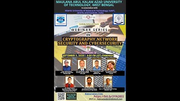 Cryptography, Network Security and Cybersecurity, Session-V (MAKAUT, WB)