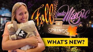 Fall Into Magic at Disney Springs! NEW Halloween Food & Merch (Family Vlog)