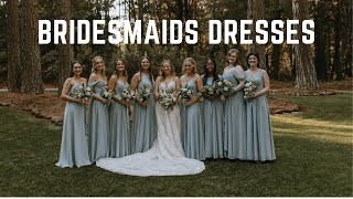 BRIDESMAIDS DRESSES +Try On &amp; JJs House Review