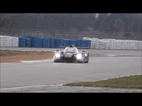 New P2 Ligier Testing at Sebring Raceway