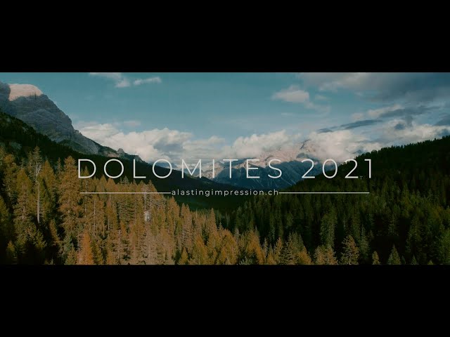 Cinematic Dolomites 4K DJI Phantom 4 Pro