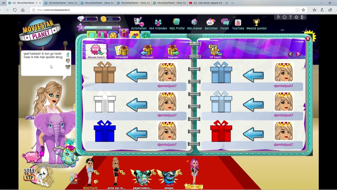 ik ben gehacket meeltime (geen idee welk cijfer)