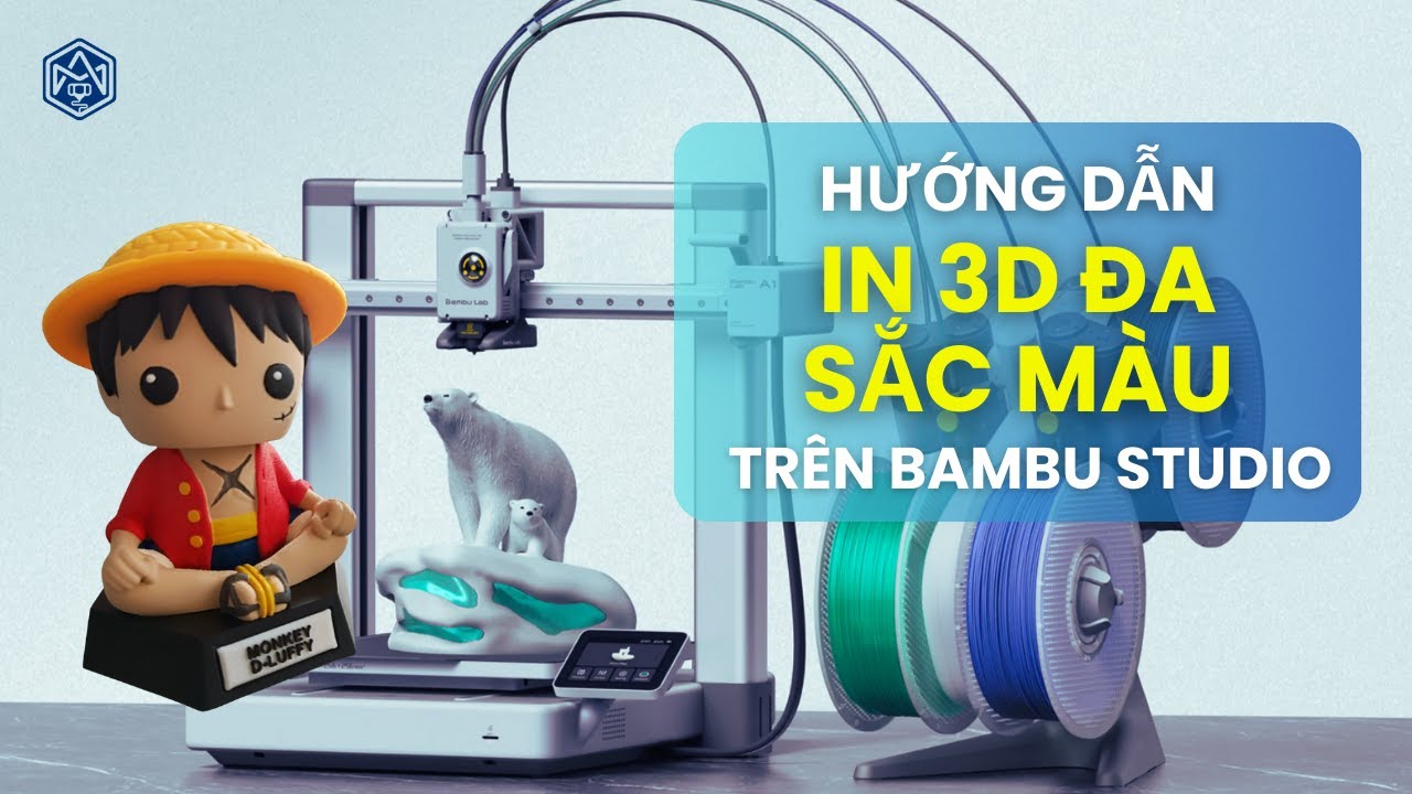 Hướng dẫn in 3D nhiều màu trên Bambu Studio - Bambu Lab A1 - YouTube
