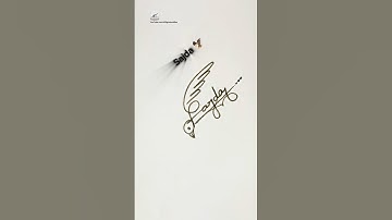 Eagle 🦅 Signature | Signature Design | Signature Ideas | Sajda Name Signature #signature #shorts