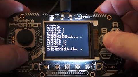 Obscure MakeCode Arcade bug only on devices