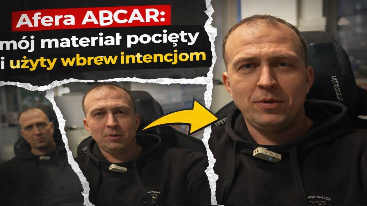 Afera APCAR: mój materiał pocięty i użyty wbrew intencjom