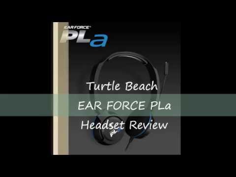 Turtle Beach Ear Force PLa Stereo Headset Unboxing, Review and Setup for PS3