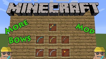 More Bows Mod - Minecraft Mod Spotlight (COOL BOWS!)