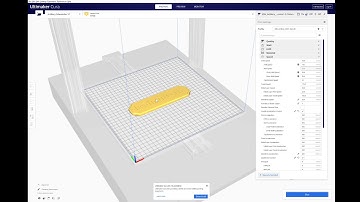 Set Parts of your Print with different Values with Cura