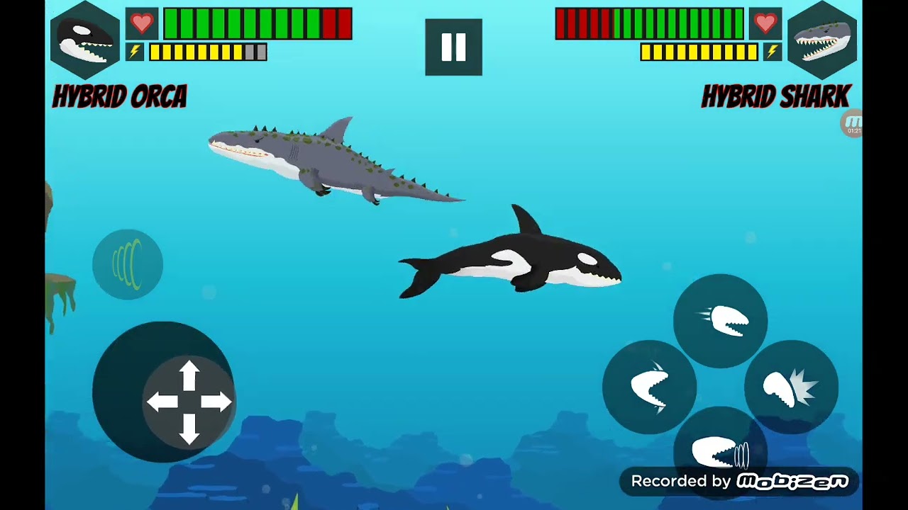 Mutasyonlu Orka🐬 VS Mutasyonlu 🦈 