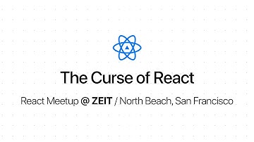 Ryan Florence: The Curse of React