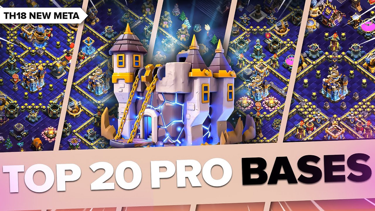NEW TOP 20 TH18 LEGEND* + WAR BASE LINKS | BEST TH18 ANTI 3 STAR DEFENCE BASES IN CLASH OF CLANS 🔥