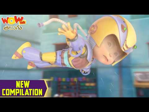 Vir The Robot Boy | సూపర్ హీరో వీర్ Superhero Vir 122 | Compilation | తెలుగు కథలు | Telugu Cartoon