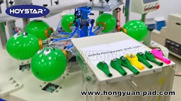 automatic 2 color balloon screen printing machine for sale