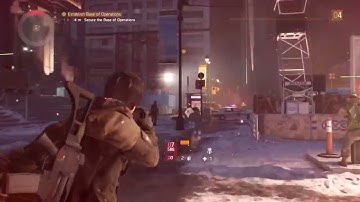 The Division: Establish Base of Operations - Main Mission