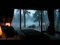 Warm Rainy Night - Gentle Piano in a Cozy Bedroom for Sleep and Calm 04