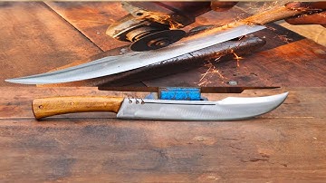 Turning an Old File into a Razor-Sharp Knife!"