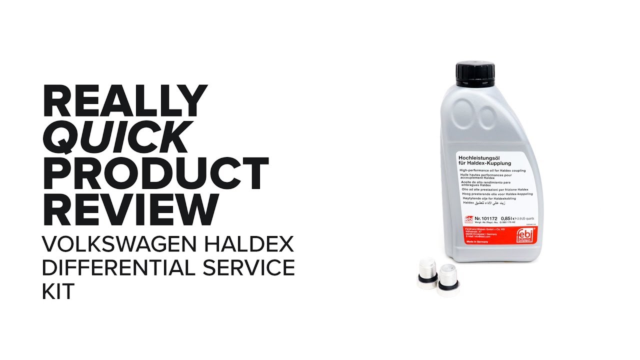 Mk7 Volkswagen GTI Haldex Differential Service Kit Specs, Tips, and