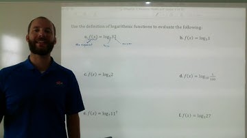 H-TPC: Section 3.2 - Logarithmic Functions and Their Graphs