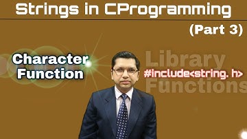 Library Functions for Characters | By Professor Pankaj Gupta | BIIT